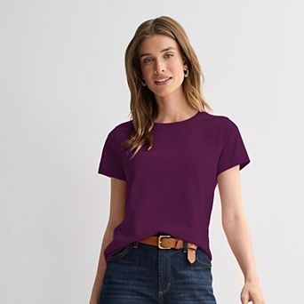 Women's Sonoma Goods For Life® Everyday Short Sleeve Crew Tee
