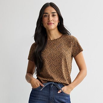 Women's Sonoma Goods For Life® Everyday Short Sleeve Crew Tee
