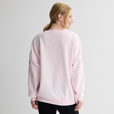 Juniors' Hello Kitty & Friends Bunch Oversized Graphic Pullover