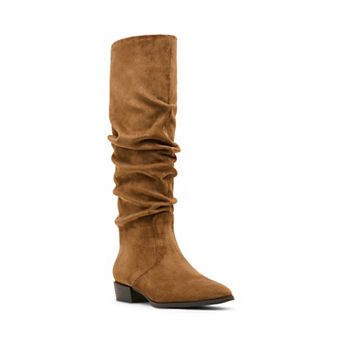 madden girl Kash Women's Slouchy High-Shaft Boots