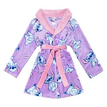 Girls 6-12 Disney’s Stitch Ultrasoft Robe