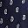 Navy Spaced Pasley