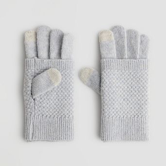 Women's Sonoma Goods For Life® Basket Weave Knit Gloves