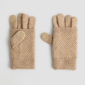 Women's Sonoma Goods For Life® Basket Weave Knit Gloves