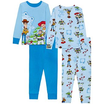 Boys 4-10 Disney / Pixar's Toy Story 5 Woody & Friends 4 pc Pajama Top & Pajama Bottoms Set