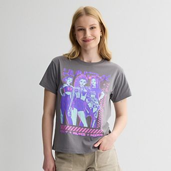 Juniors' K-Pop Demon Hunters Huntrix World Tour Trio Pose Graphic Tee