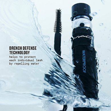MACStack Smudge-Proof Volumizing + Lengthening Waterproof Mascara