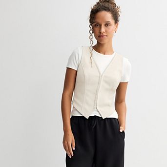Juniors' SO® Hook & Eye Vest