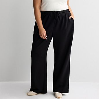 Juniors' Plus Size SO® High-Rise Pull-On Trousers