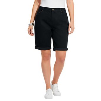 Catherines Women's Plus Size Right Fit Curvy Bermuda Short