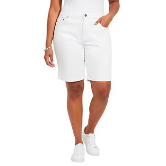 Catherines Women's Plus Size Right Fit Curvy Bermuda Short