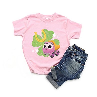 Leo the Truck Lea Clover - Toddler Short Sleeve Graphic T-Shirt