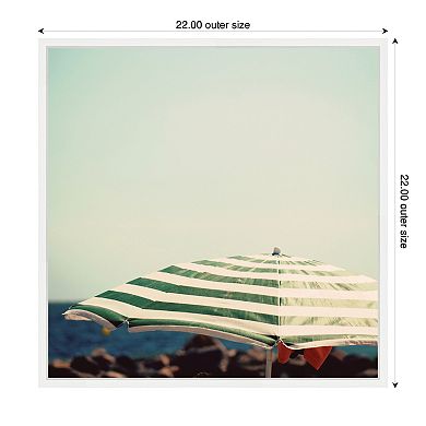 Under the Umbrella by Laura Evans Framed Canvas Wall Art Print