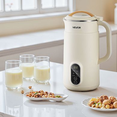 VEVOR 6-in-1 Nut Milk Maker, 20 oz Soy Milk Maker Machine with 6 Blades