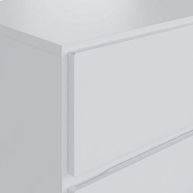 Starlight Canyon Home Nightstand with One Drawer and Folding Door for Modern Bedroom Storage