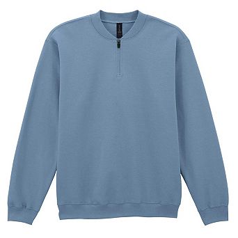 Gildan Unisex Adult Softstyle Midweight Quarter Zip Sweatshirt
