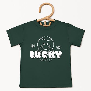 Mini Smiley Lucky Lumi - Toddler Short Sleeve Graphic T-Shirt
