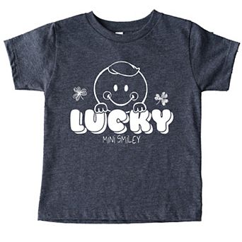 Mini Smiley Lucky Lumi - Toddler Short Sleeve Graphic T-Shirt