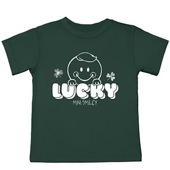 Mini Smiley Lucky Lumi - Toddler Short Sleeve Graphic T-Shirt