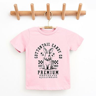 The Juniper Shop Cottontail Candy Premium Chocolate Youth Short Sleeve Tee
