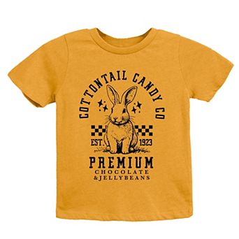 The Juniper Shop Cottontail Candy Premium Chocolate Youth Short Sleeve Tee