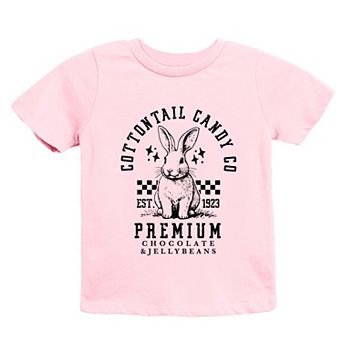 The Juniper Shop Cottontail Candy Premium Chocolate Youth Short Sleeve Tee