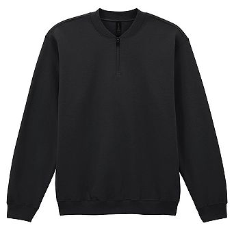 Gildan Unisex Adult Softstyle Midweight Quarter Zip Sweatshirt