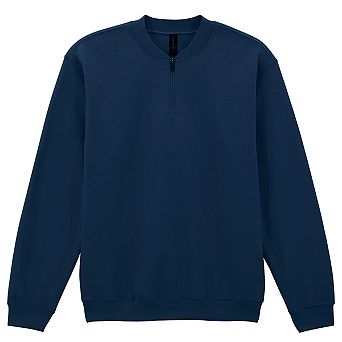 Gildan Unisex Adult Softstyle Midweight Quarter Zip Sweatshirt