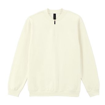 Gildan Unisex Adult Softstyle Midweight Quarter Zip Sweatshirt