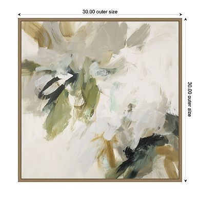 Organic Study by Amy Lighthall Framed Canvas Wall Art Print
