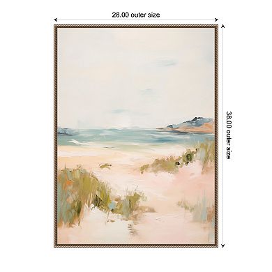 Tranquil Landscape V expansion by Amy Lighthall Framed Canvas Wall Art Print