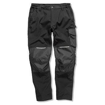 WORK-GUARD by Result Unisex Adult Softshell Slim Trousers