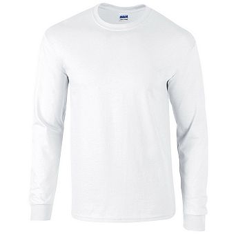 Gildan Mens Ultra Cotton Long-Sleeved T-Shirt