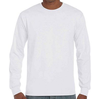 Gildan Mens Ultra Cotton Long-Sleeved T-Shirt
