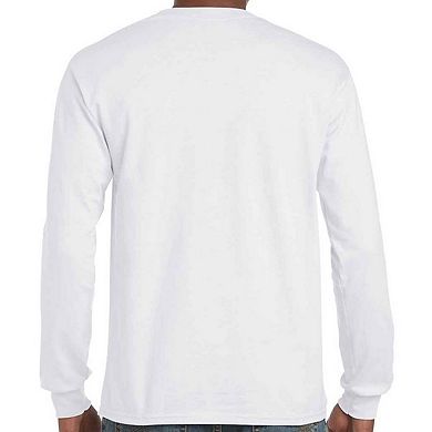 Gildan Mens Ultra Cotton Long-Sleeved T-Shirt