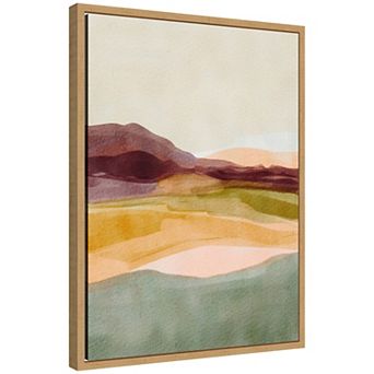 Sylvie Sunset Beauty Framed Canvas by Nikita Jariwala