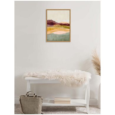 Sylvie Sunset Beauty Framed Canvas by Nikita Jariwala