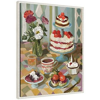 Sweet Tooth by Mary Sparrow Framed Canvas Wall Art Print