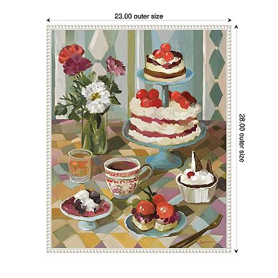 Sweet Tooth by Mary Sparrow Framed Canvas Wall Art Print