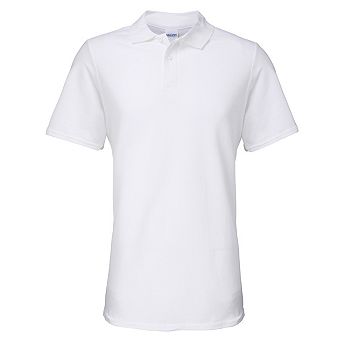 Gildan Unisex Adult Double Piqué Soft Touch Polo Shirt