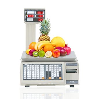 VEVOR Electronic Price Computing Scale, 66 LB Digital Deli Weight Scales