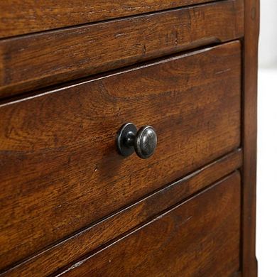 Starlight Canyon Home NightStand with Mindi Wood Design