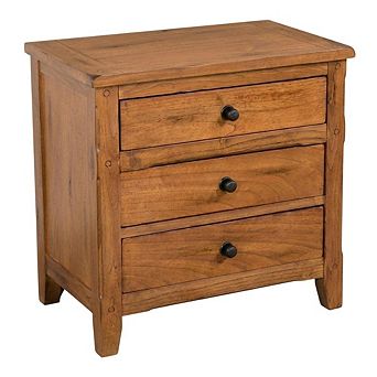 Starlight Canyon Home NightStand with Mindi Wood Design