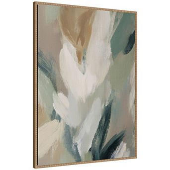 Plant Form No. 1 by Amy Lighthall Framed Canvas Wall Art Print