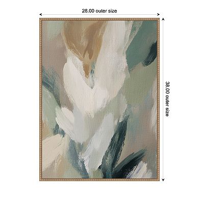 Plant Form No. 1 by Amy Lighthall Framed Canvas Wall Art Print