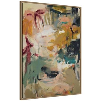 Painted Storm No. 2 by Amy Lighthall Framed Canvas Wall Art Print