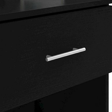 FurniFact Nightstand Set, Single Drawer, Handle, Modern Bedroom Storage Solution