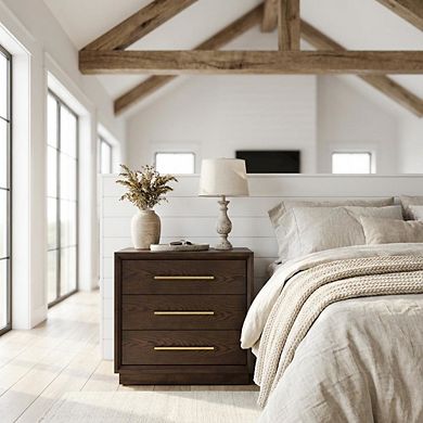 Starlight Canyon Home Contemporary Nightstand with Modern Design