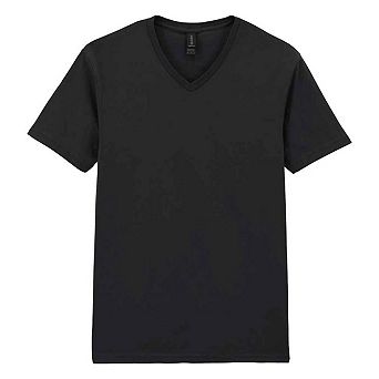 Gildan Mens Softstyle V Neck T-Shirt
