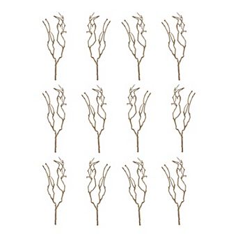 Hello Honey 27" Natural Tea Tree Branch Decoration (Set of 12 pc / Each one will vary)